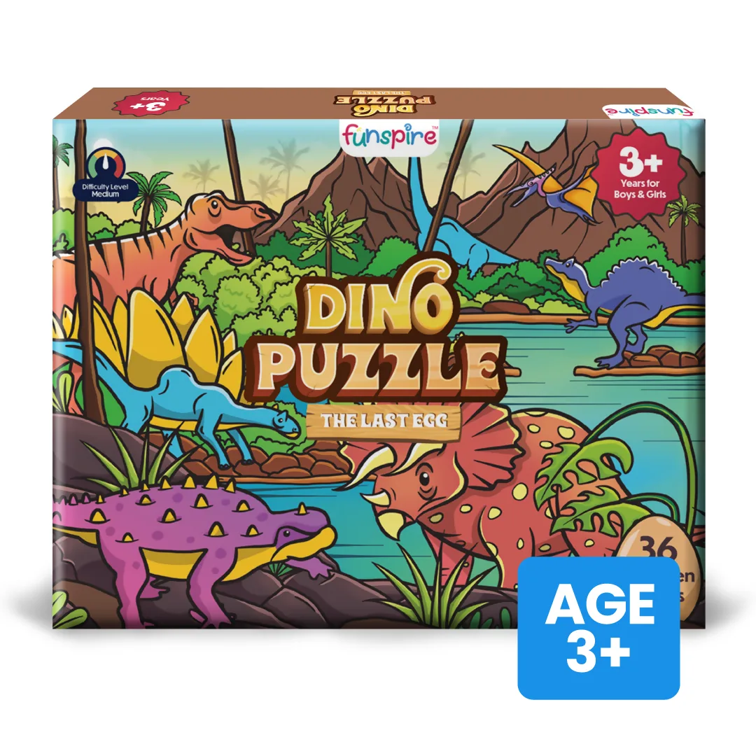 Dino Discovery Floor Puzzle box
