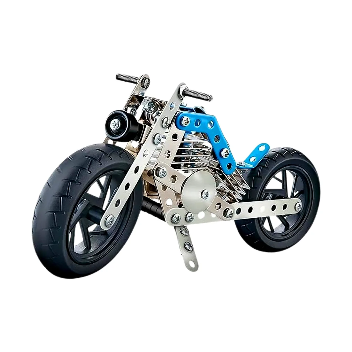 Finished metal bike model