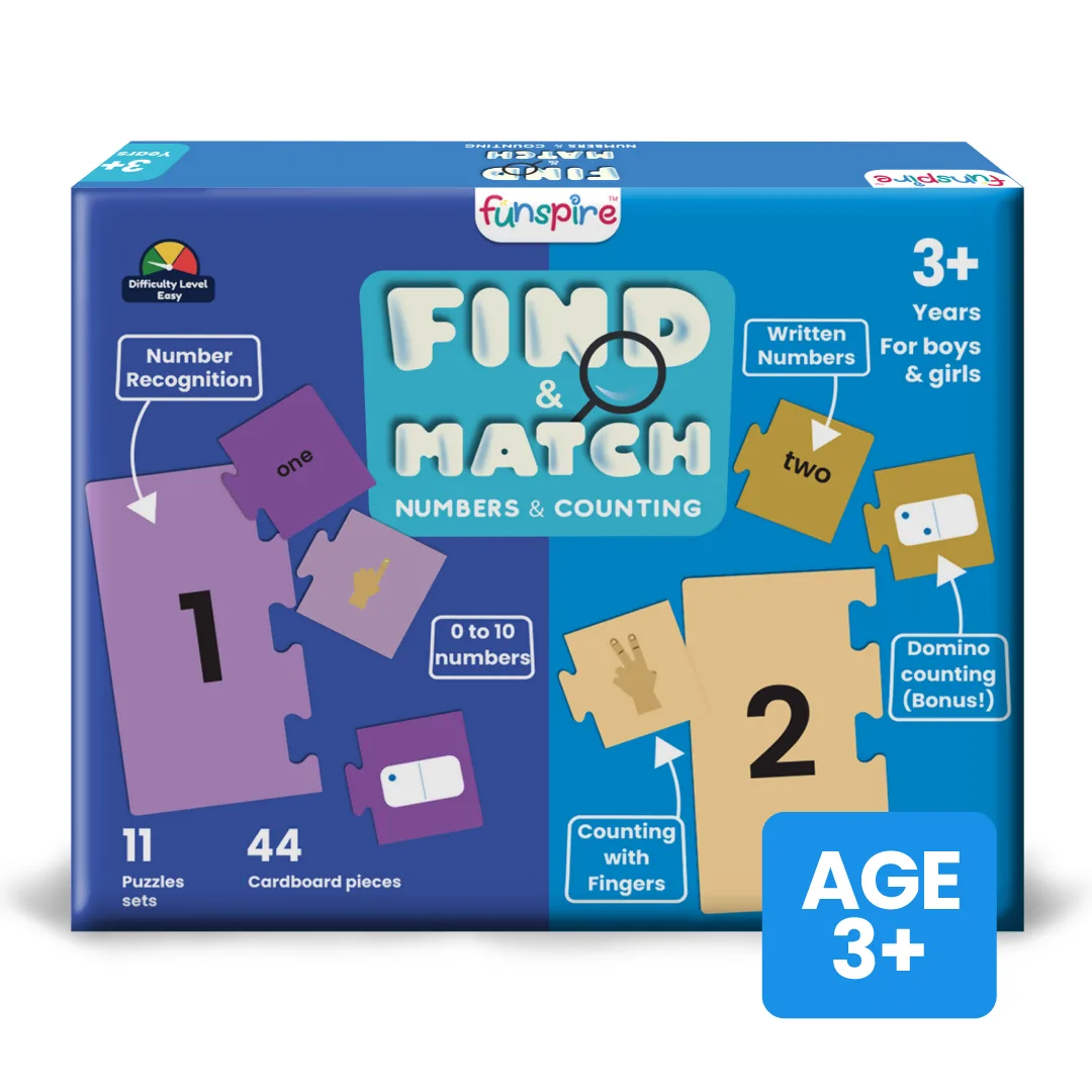 Numbers and Counting Puzzle box