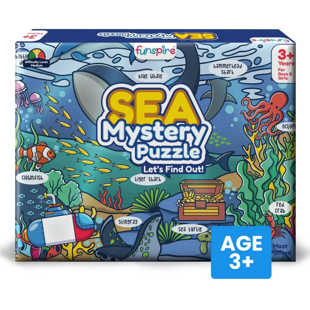 Ocean Mystery Floor Puzzle box